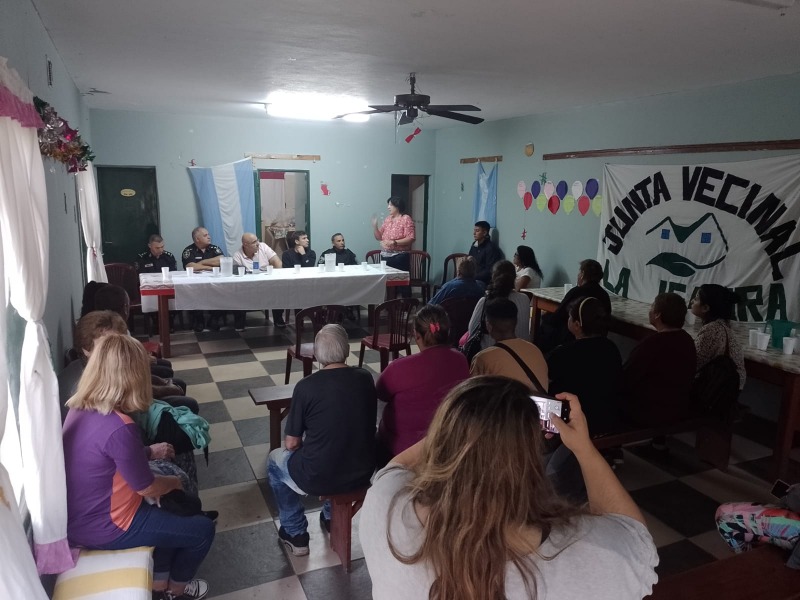 Barrio Isaura: prometieron cmaras y aumentar el patrullaje